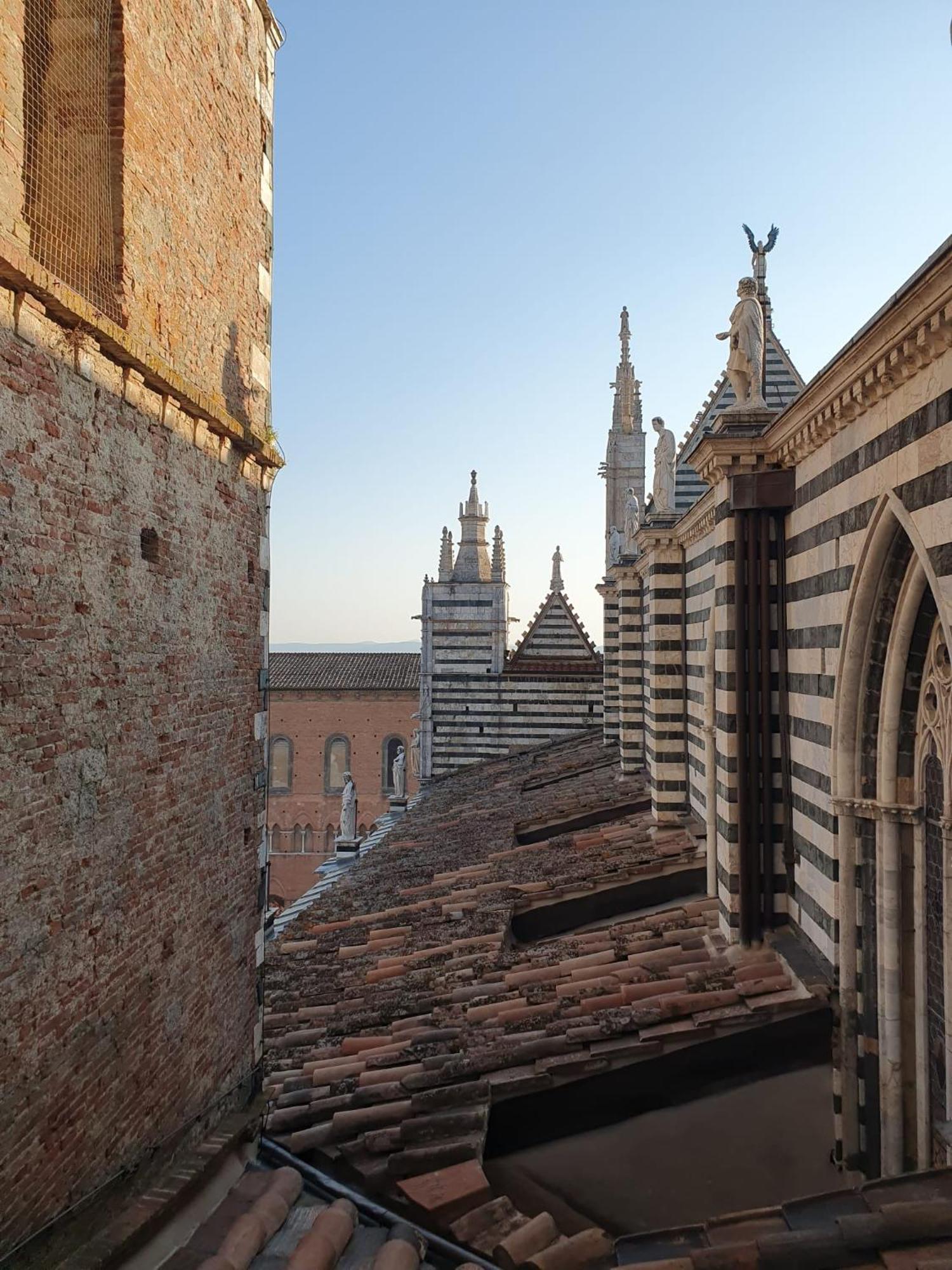 Loft Vicolo Di Vallepiatta 2 Min Piazza Del Campo Con Parcheggio Siena Eksteriør billede